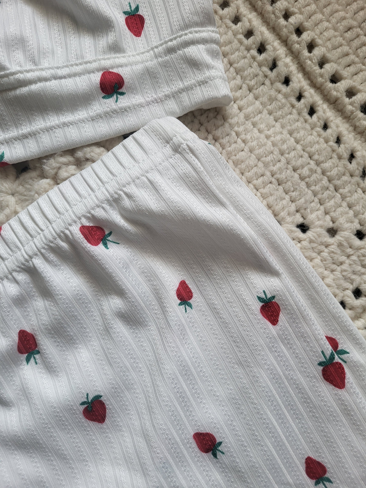 Strawberry sleep set